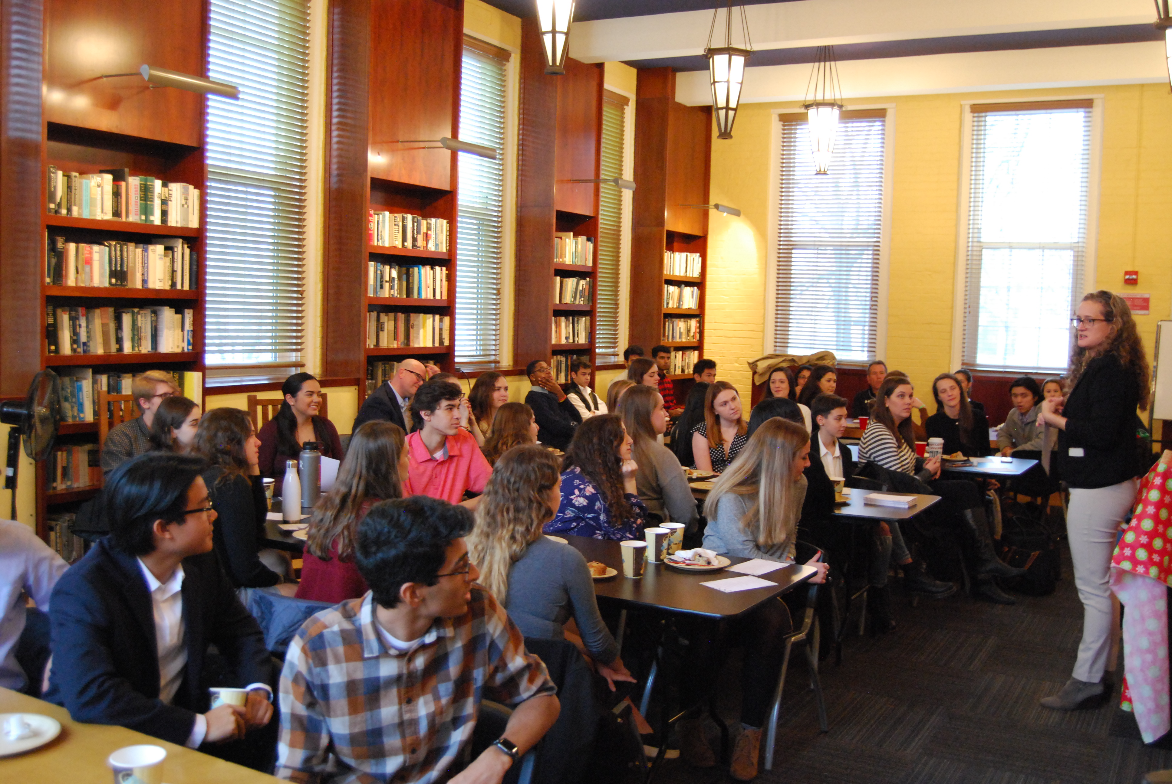 classroom filled with students