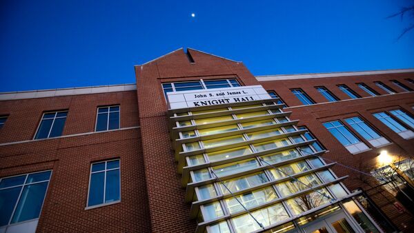 exterior of knight hall