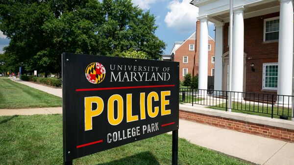exterior of police building