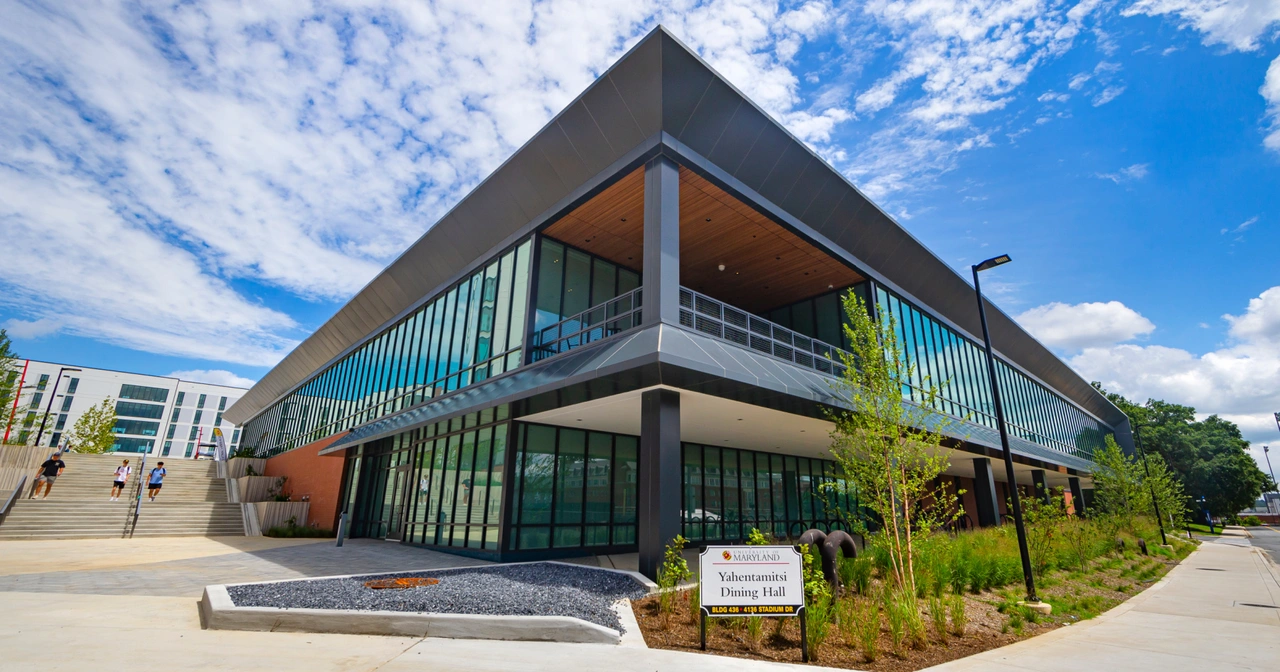 exterior of dining hall