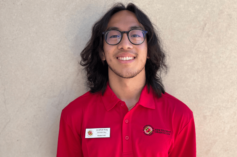 Orientation Advisor Jonathan Heng