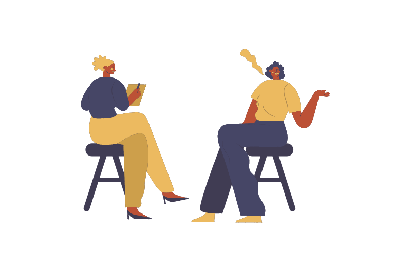 illustration of counseling